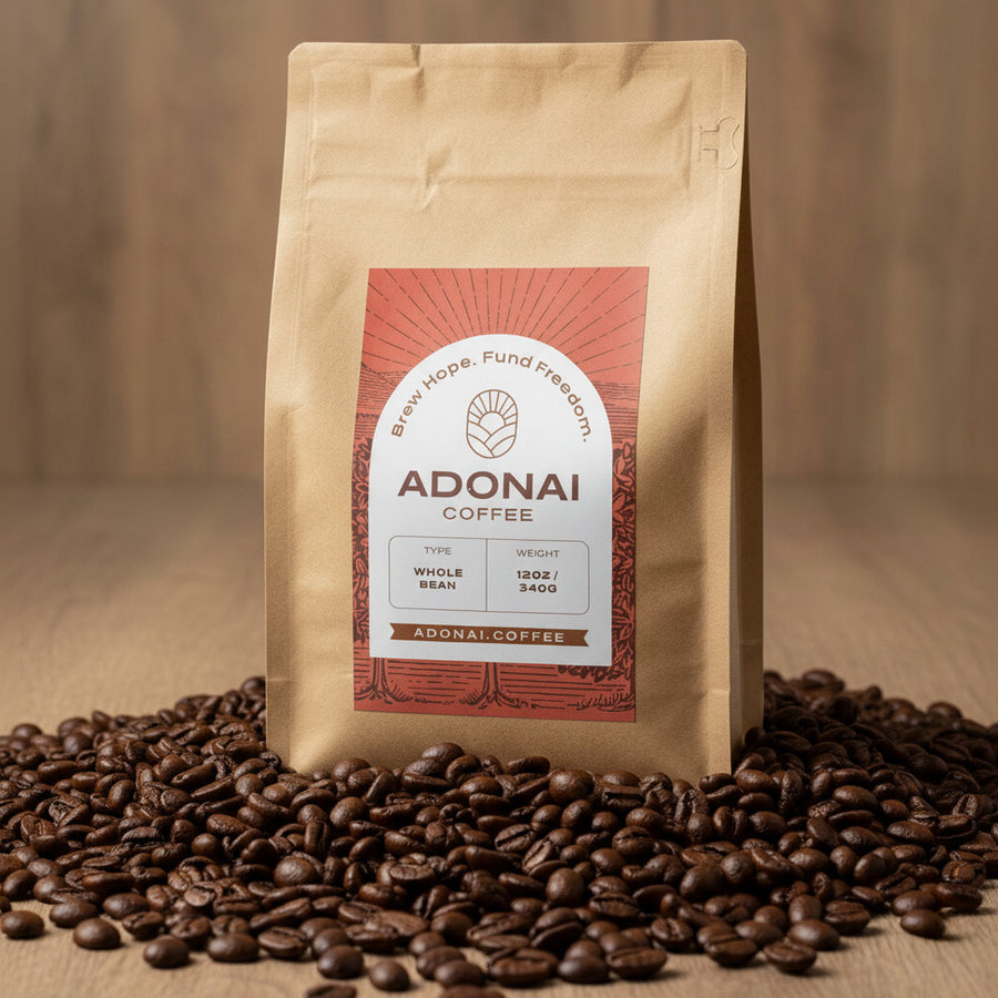 Adonai Coffee whole bean bag